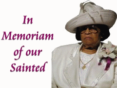 Click here for Mother Johnson's Obituary